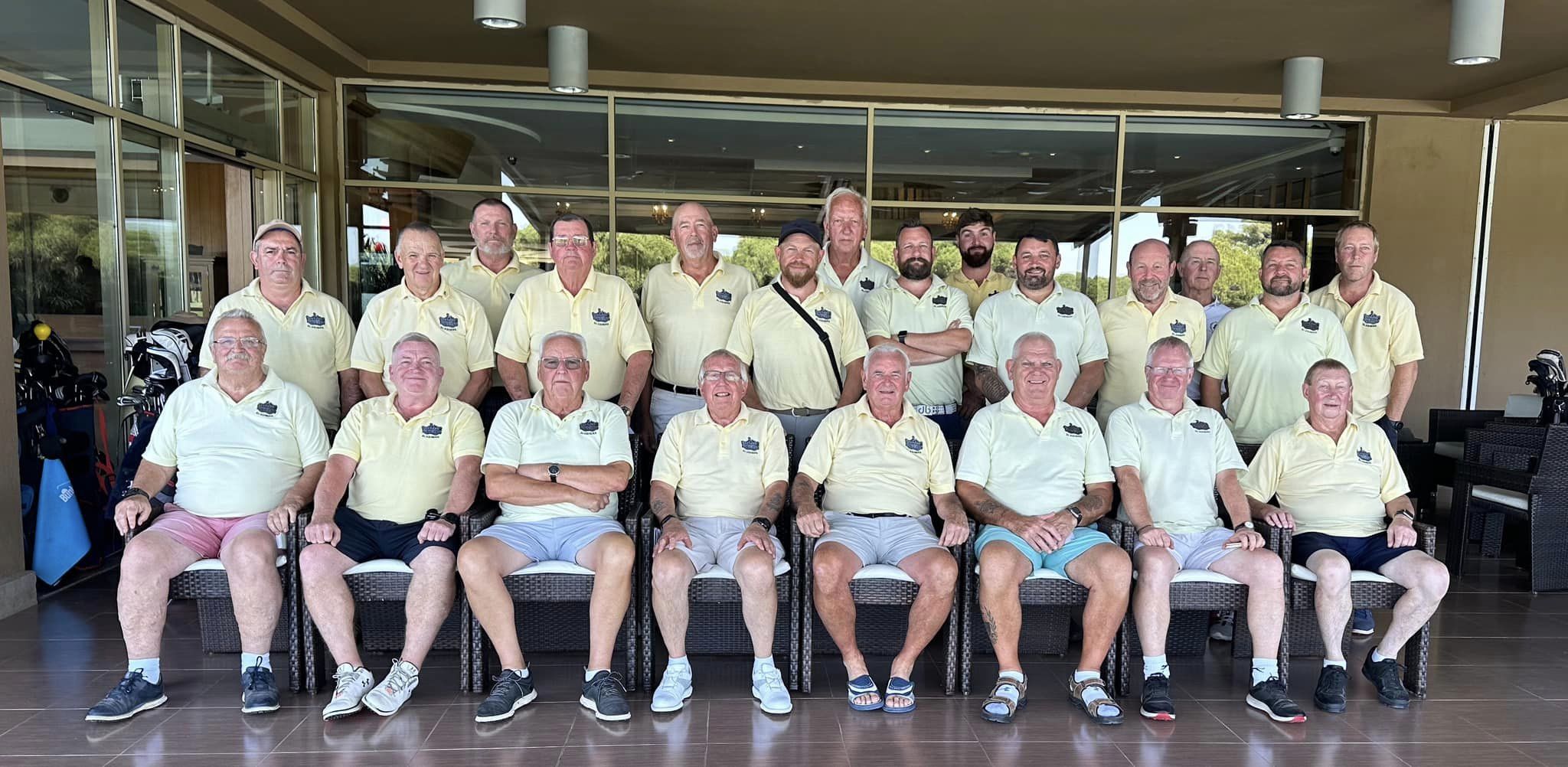 The Slashers golf society on tour 2023.