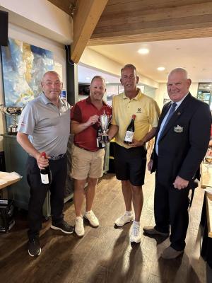 David Godfrey team prize17th hole all scores to count